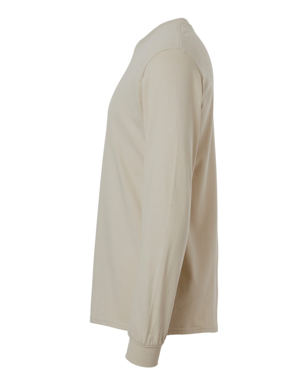 Gildan Long Sleeve T-shirt Sand