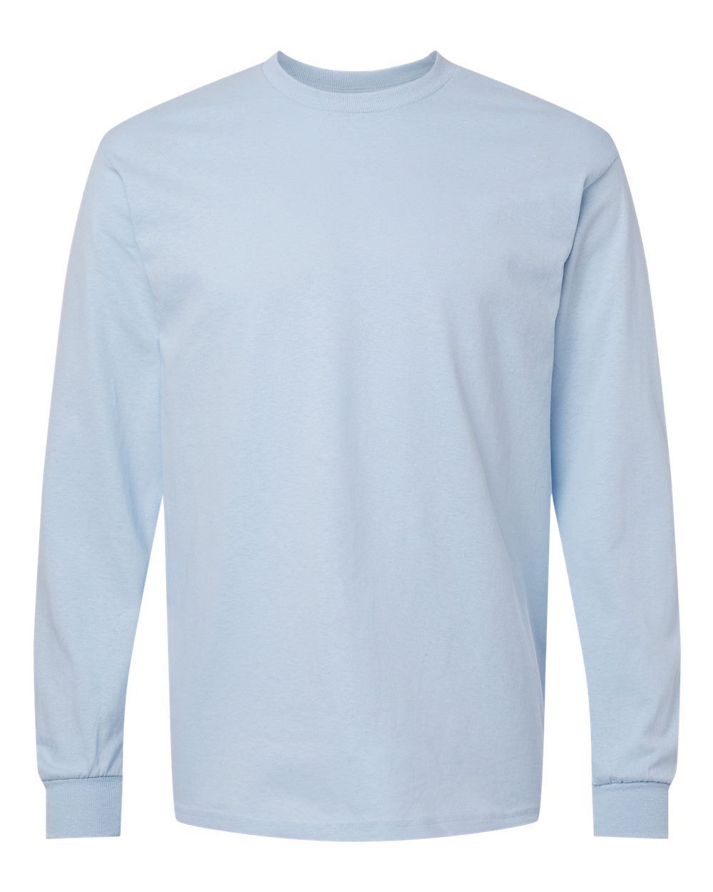 Gildan Long Sleeve T-shirt Light Blue