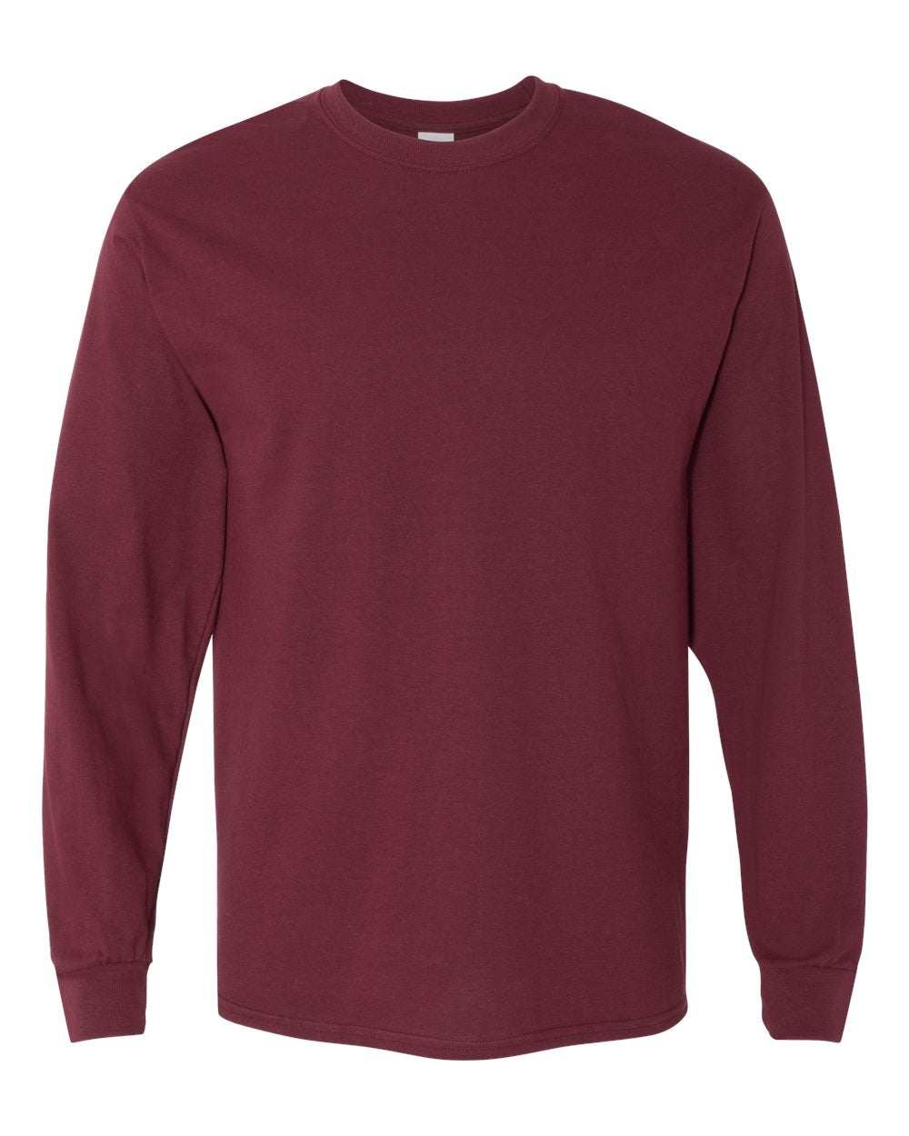 Gildan Long Sleeve T-shirt Maroon
