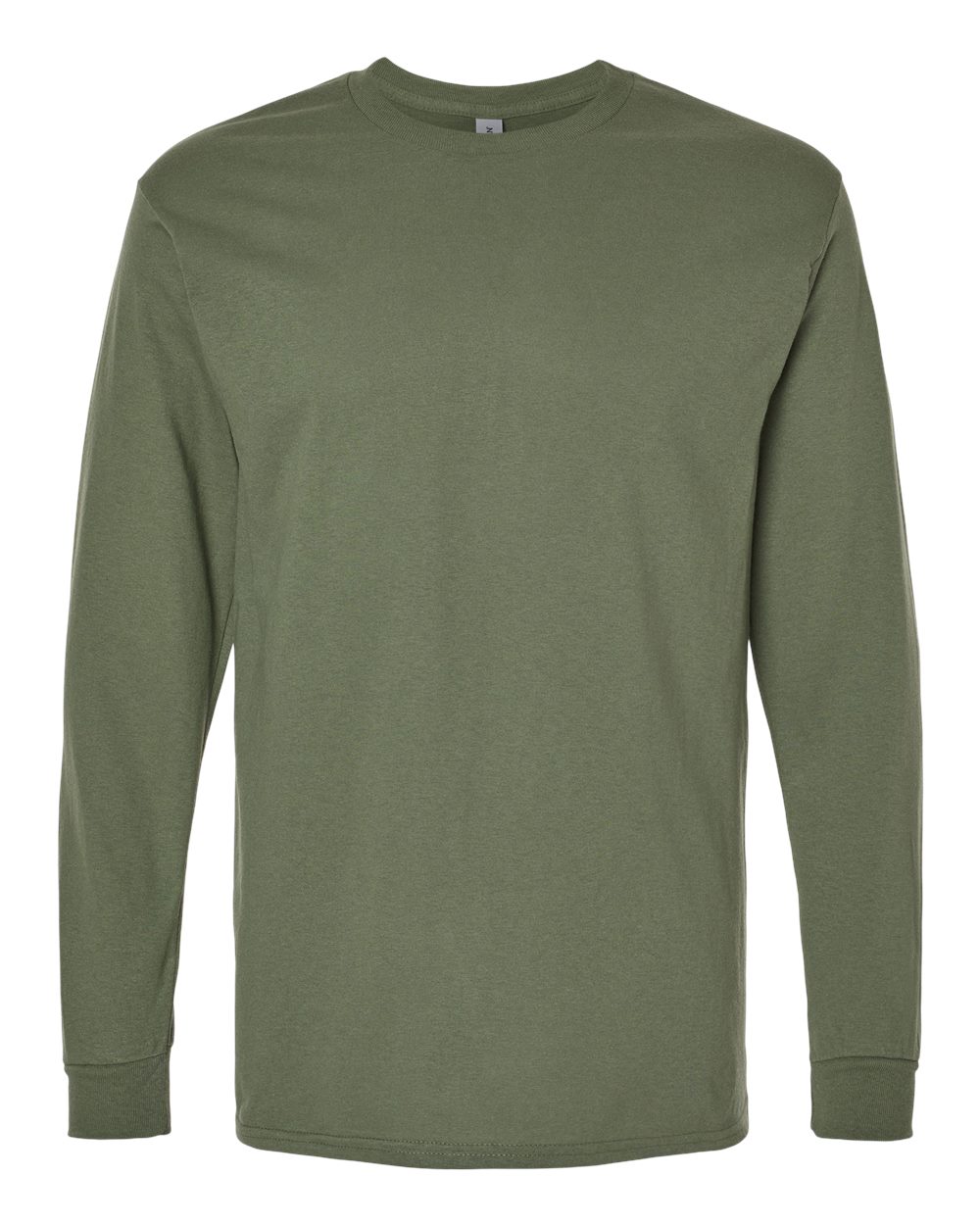 Gildan Long Sleeve T-shirt Military Green