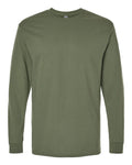 Gildan Long Sleeve T-shirt Military Green