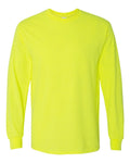 Gildan Long Sleeve T-Shirt Safety Green