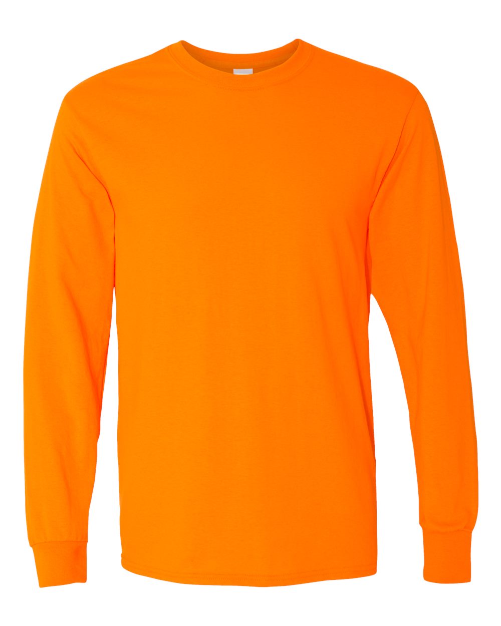 Gildan Long Sleeve T-Shirt Safety Orange